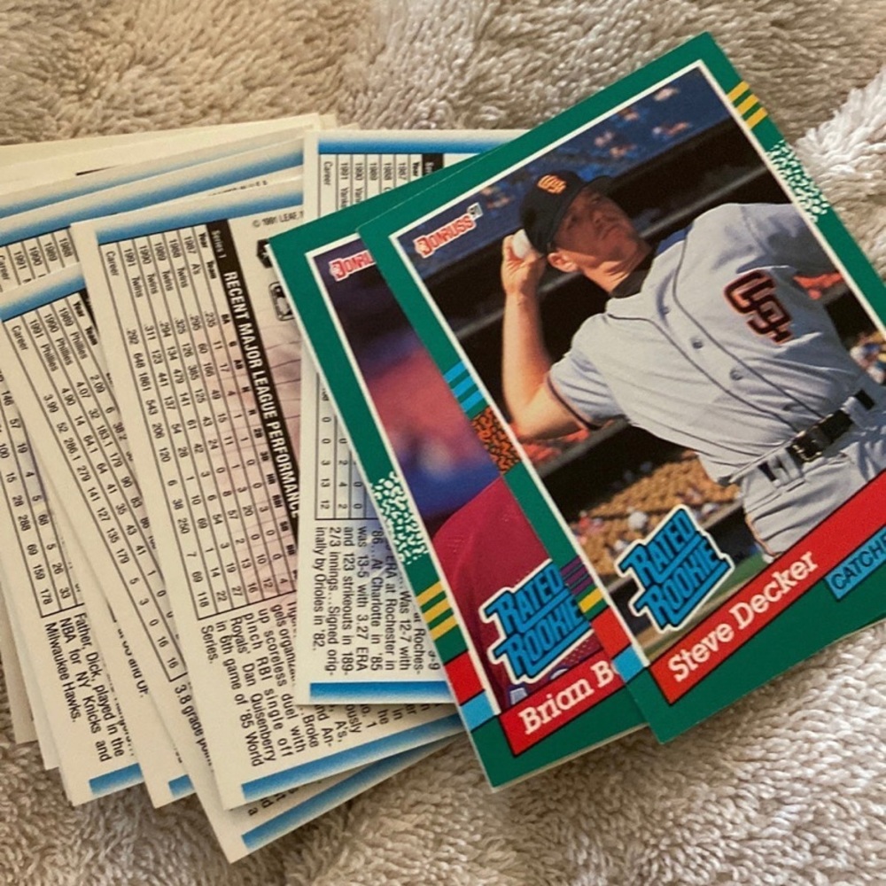 lot of 12 error baseball cards vintage collectible MLB